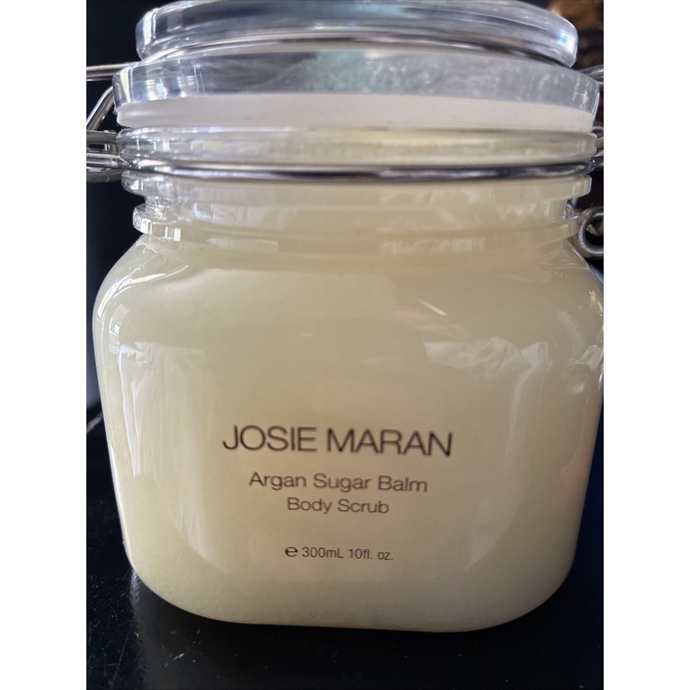 JOSIE MARAN ~ ARGAN SUGAR BALM BODY SCRUB ~ CITRUS SPA ~ 10 OZ